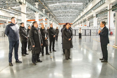 全国工商联党组成员、副主席汪鸿雁一行莅临九洲集团参观调研
